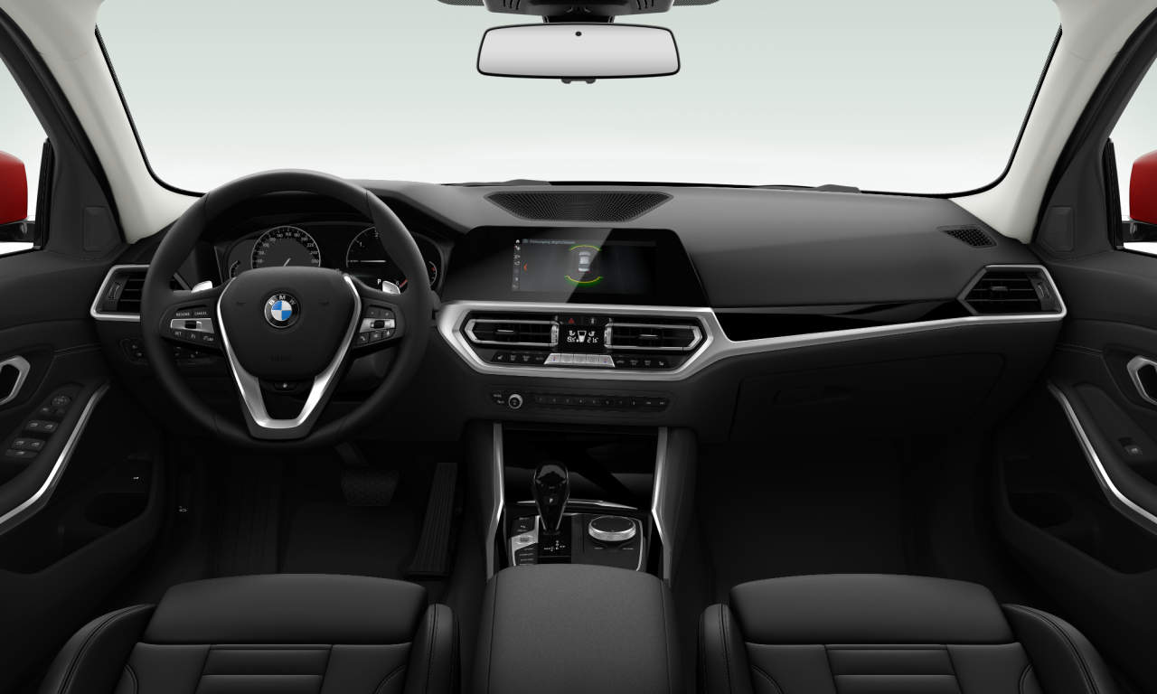Interior of BMW 320i xDrive (G20), VIN WBA5P31000FJ12289