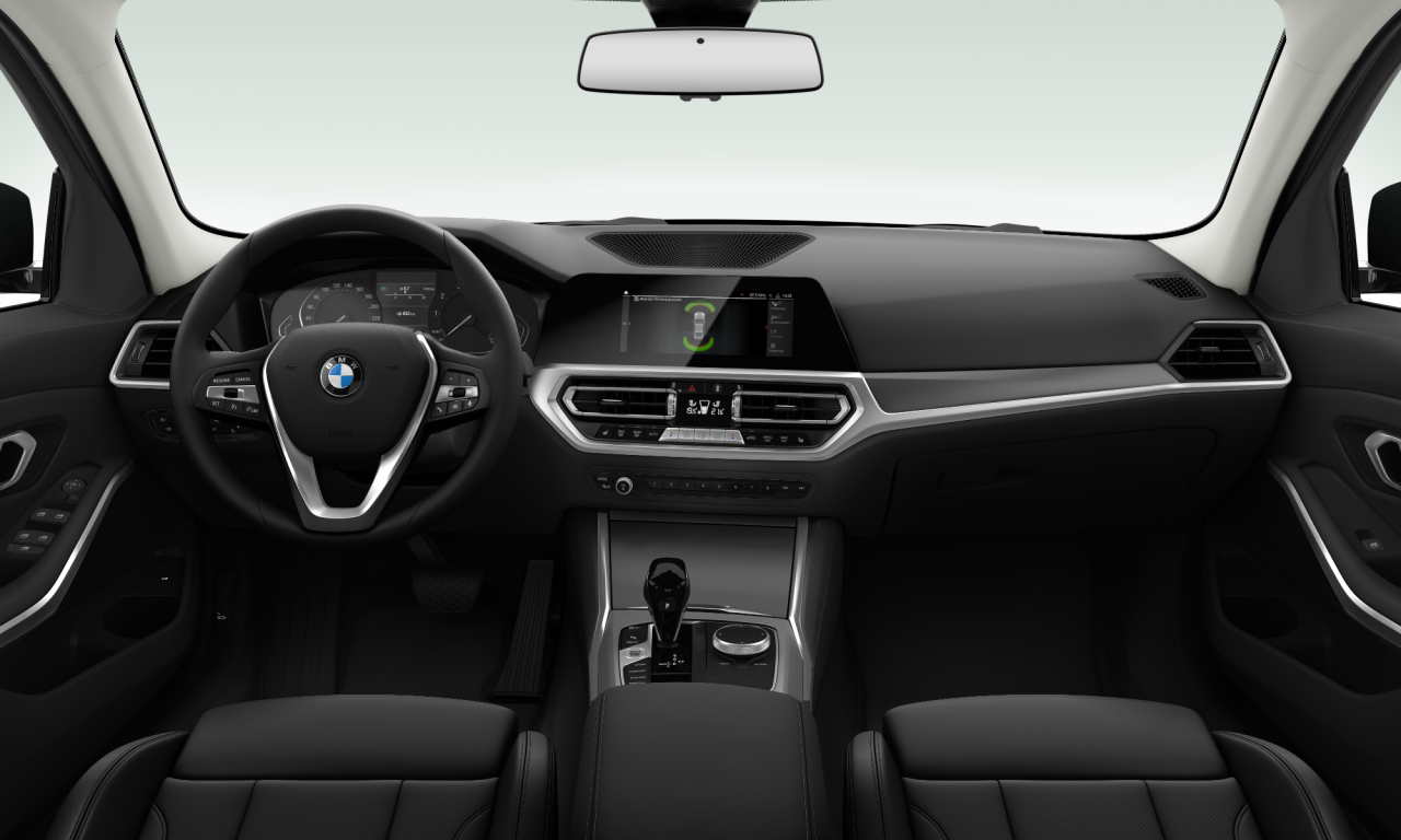 Interior of BMW 320i xDrive (G20), VIN WBA5P31000FM72744