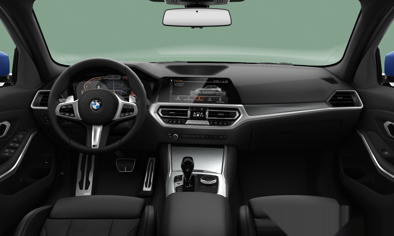 Interior of 2020 BMW 320i xDrive (G20), VIN WBA5P31010FJ55359