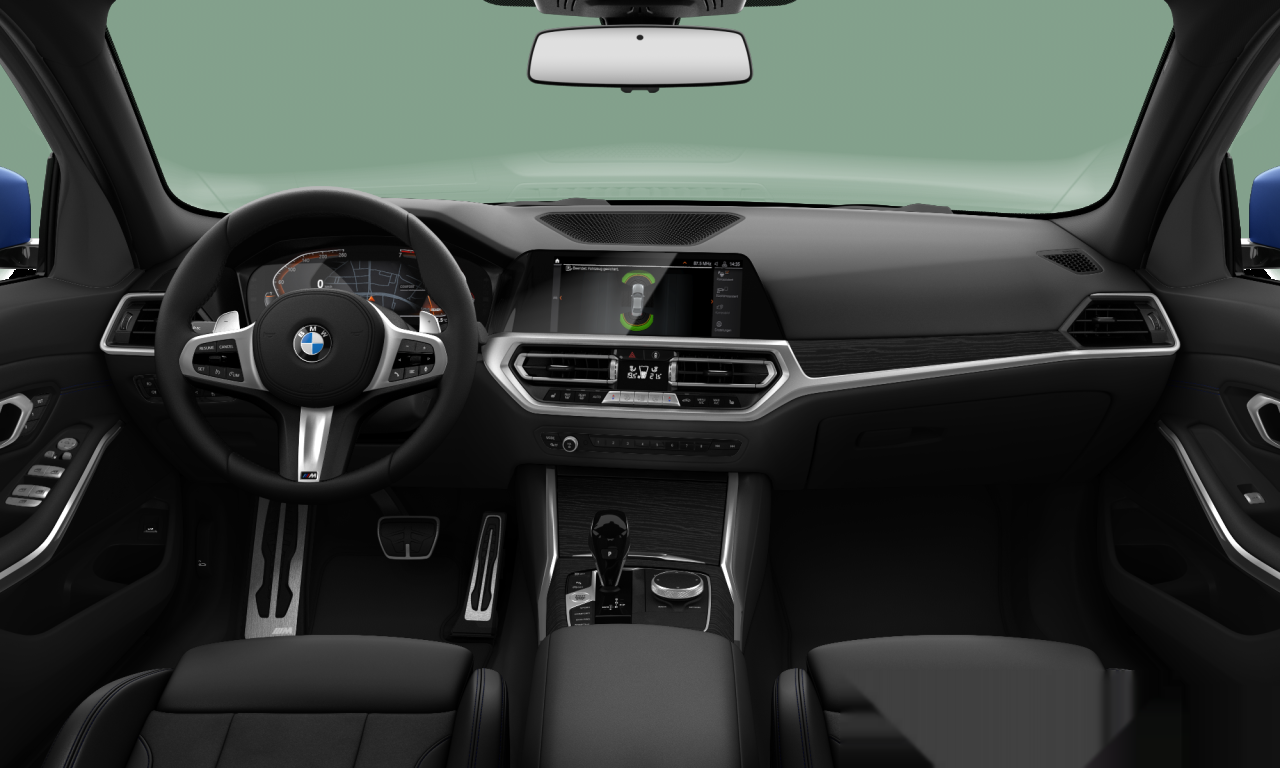 Interior of 2020 BMW 320i xDrive (G20), VIN WBA5P31010FJ83940