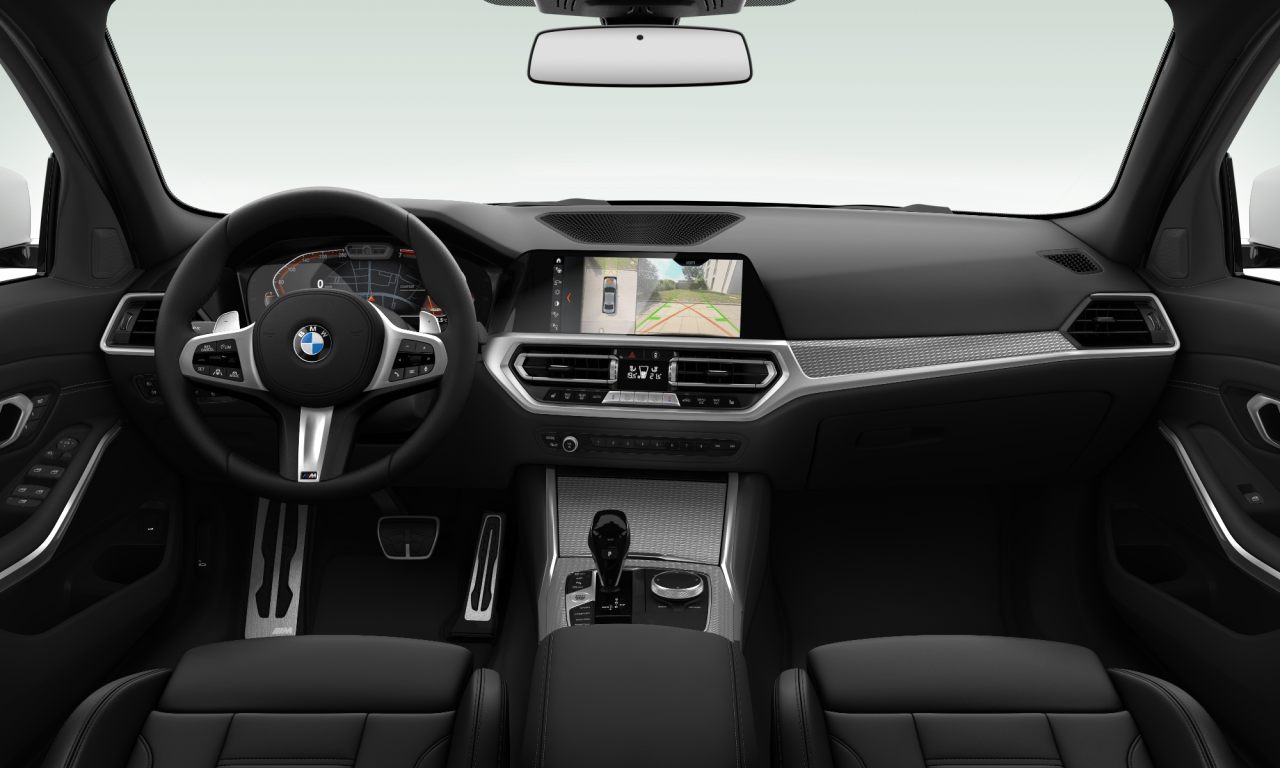 Interior of BMW 330i (G20), VIN WBA5R100208B98566
