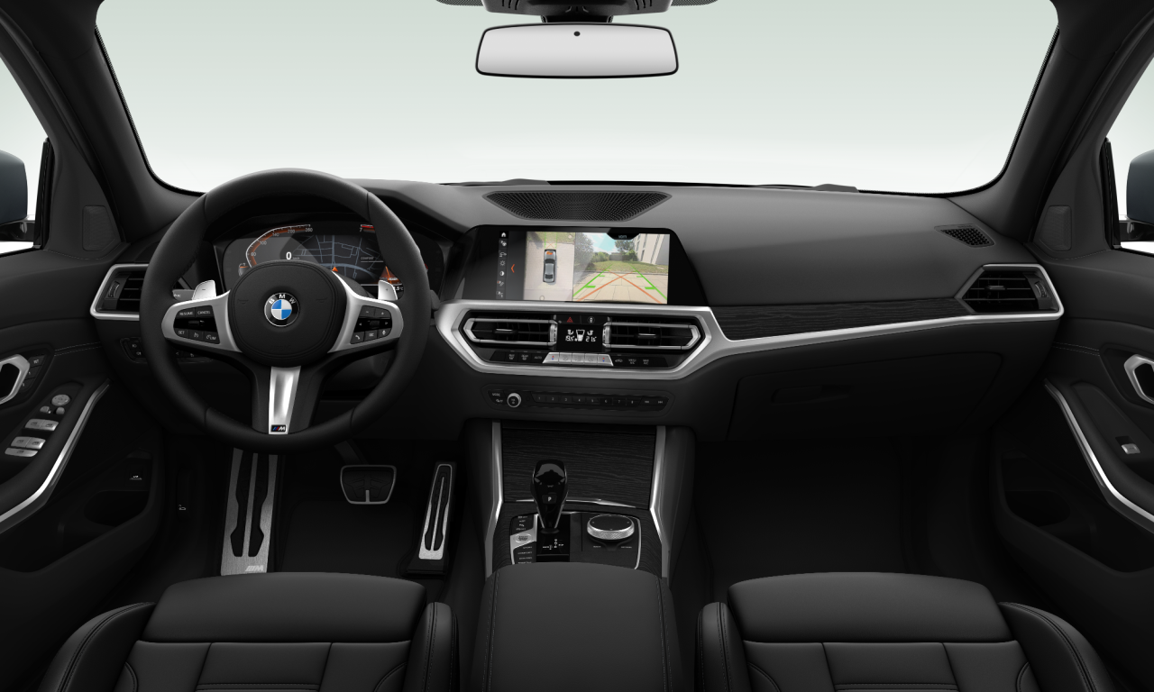 Interior of BMW 330i (G20), VIN WBA5R100208C67904
