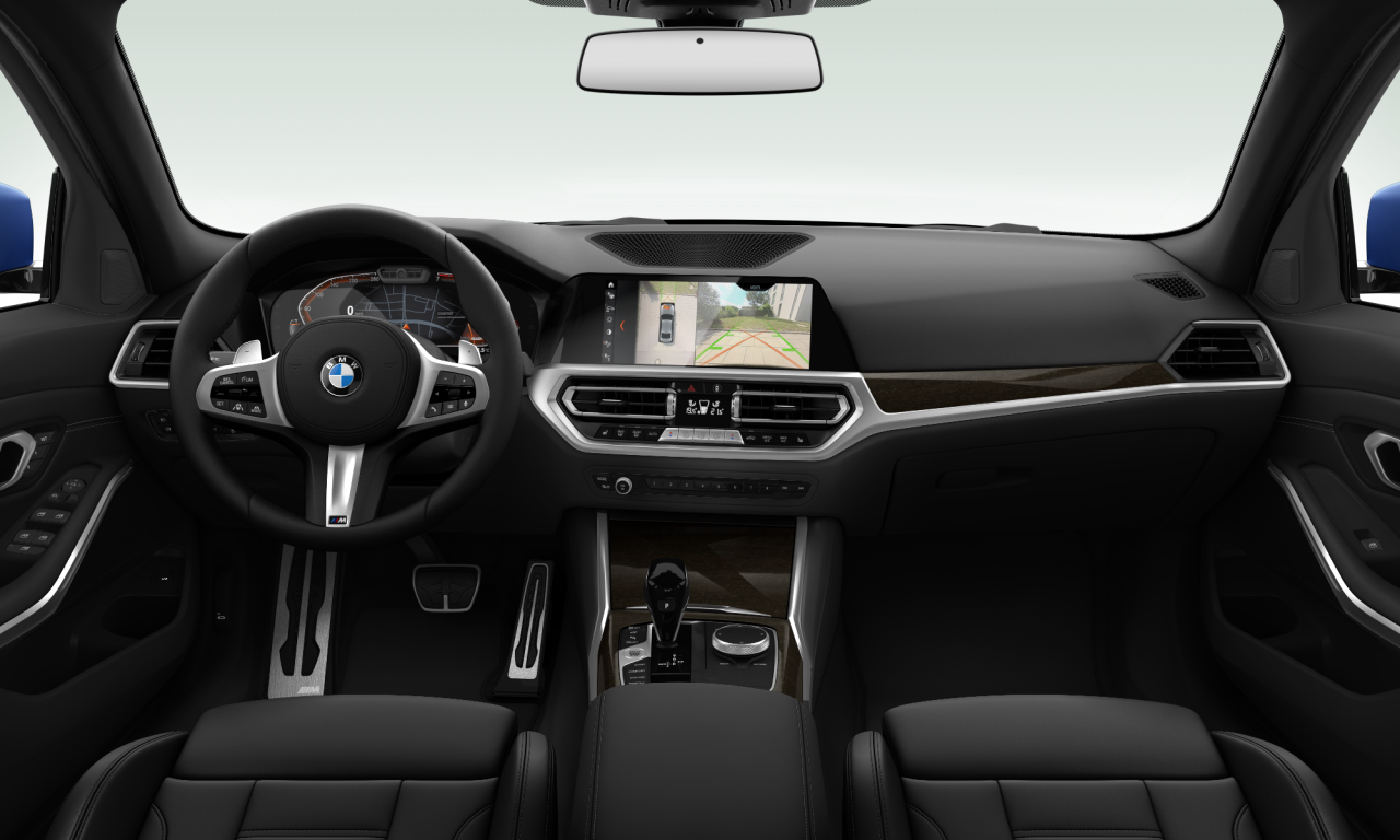 Interior of BMW 330i (G20), VIN WBA5R100908B68951