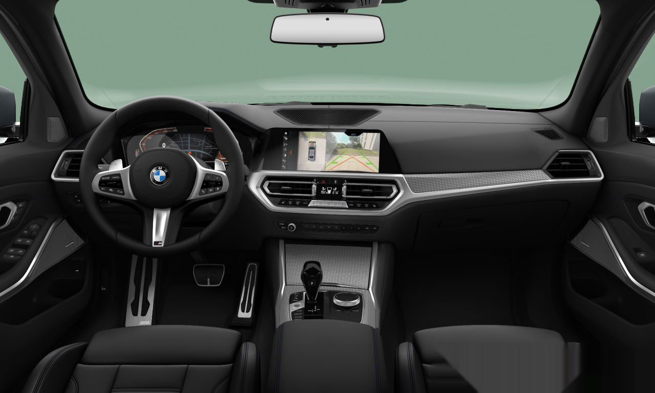 Interior of 2019 BMW 330i (G20), VIN WBA5R11030FH78662