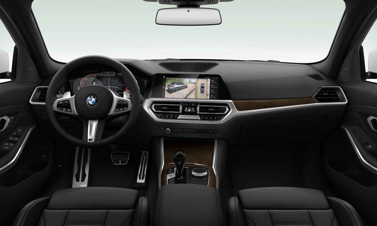 Interior of BMW 330i (G20), VIN WBA5R12020AK72751