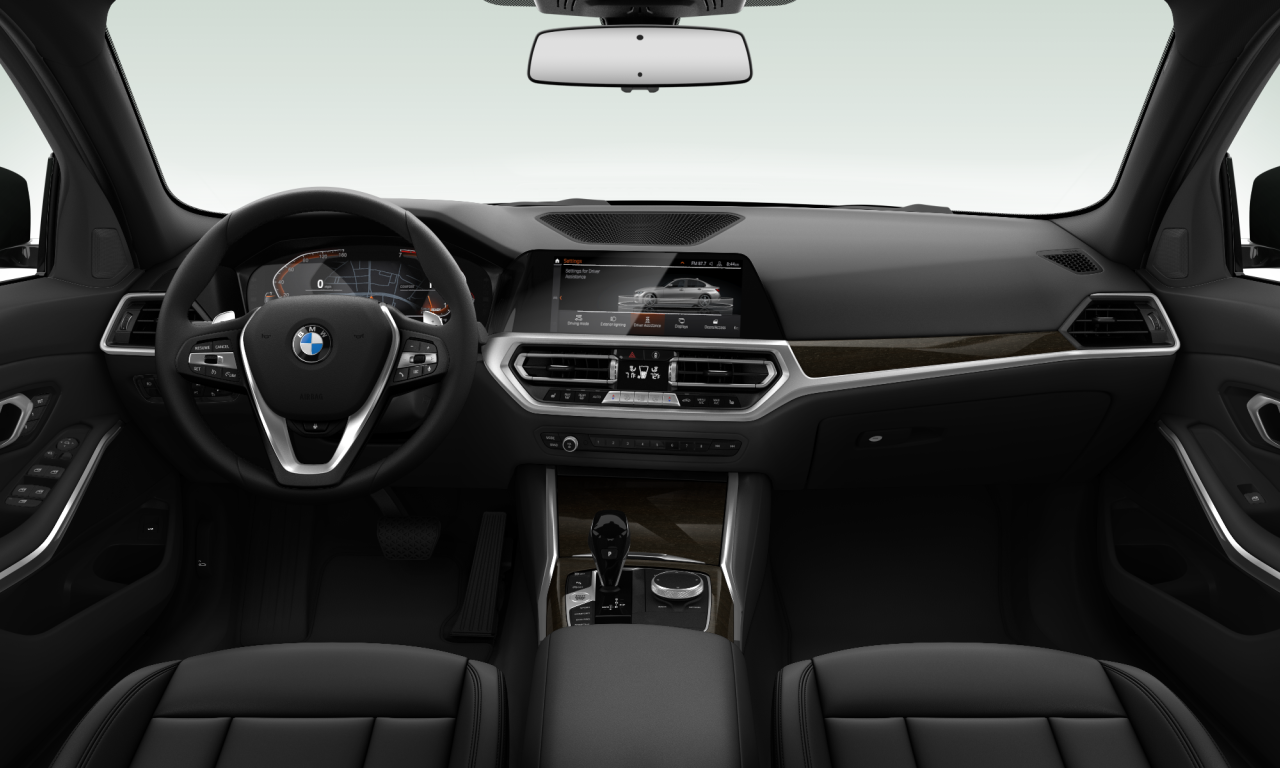 Interior of BMW 330i xDrive (G20), VIN WBA5R7C57KFH14400