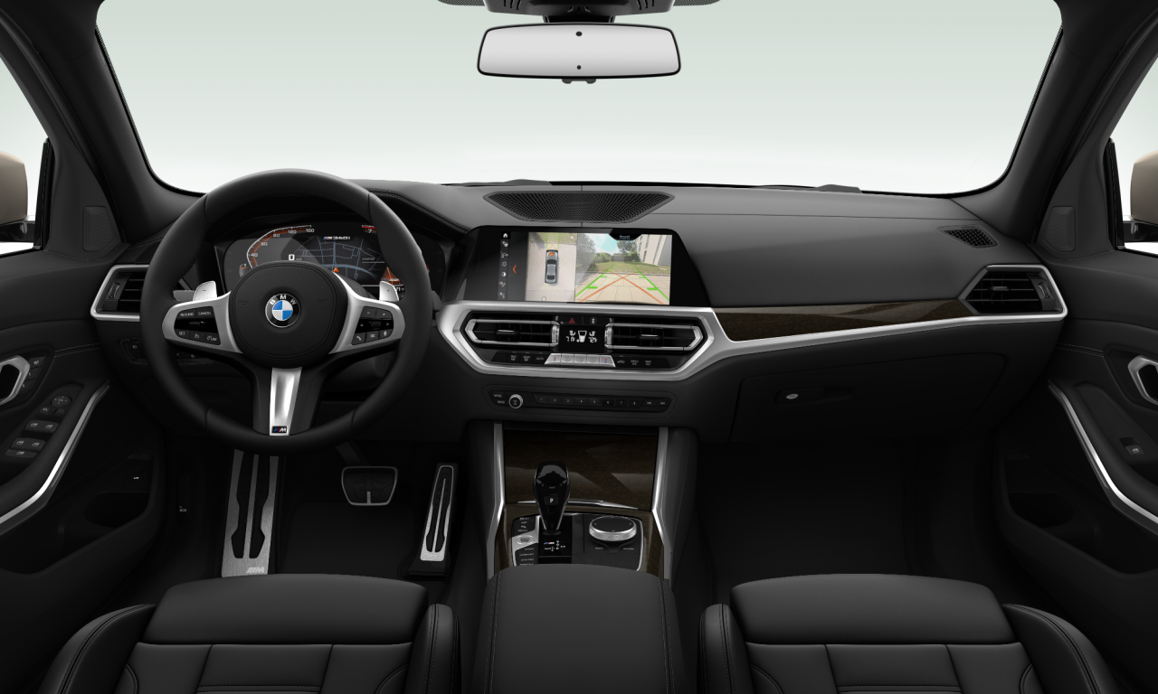 Interior of 2019 BMW M340i (G20), VIN WBA5U7C06LFH58313