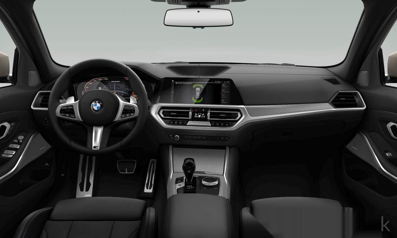 Interior of BMW M340i xDrive (Sedan (4 Doors)), VIN WBA5U91070FJ78222