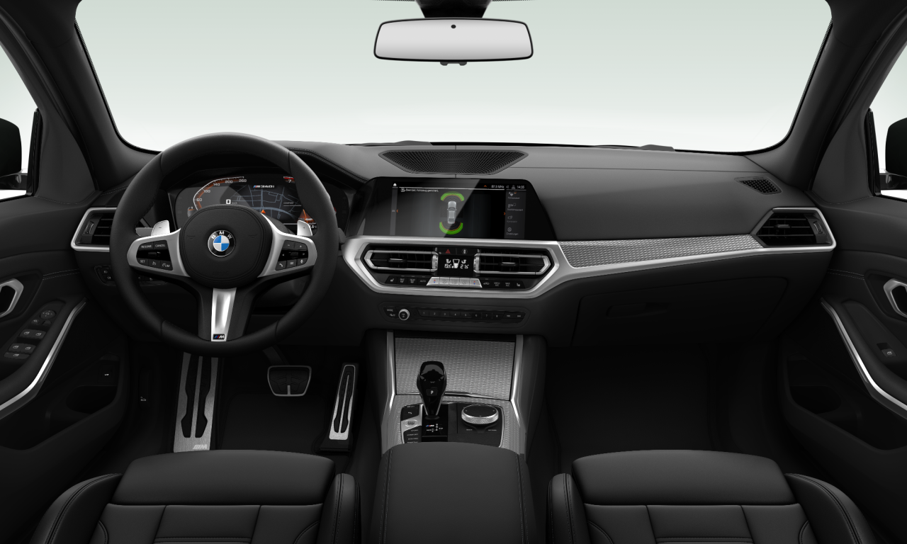 Interior of 2021 BMW M340i xDrive (G20), VIN WBA5U920X0FL08864