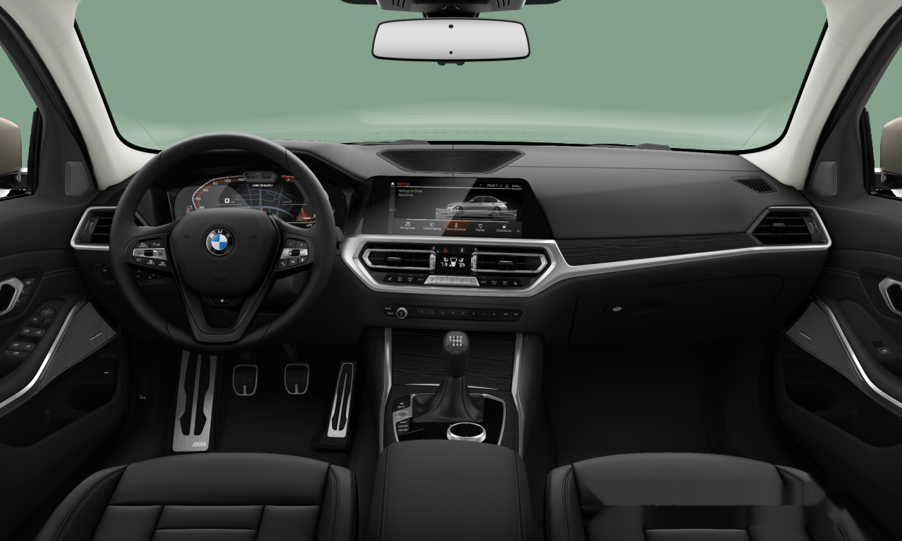 Interior of BMW M340i xDrive (G20), VIN WBA5U9C09LFH67454