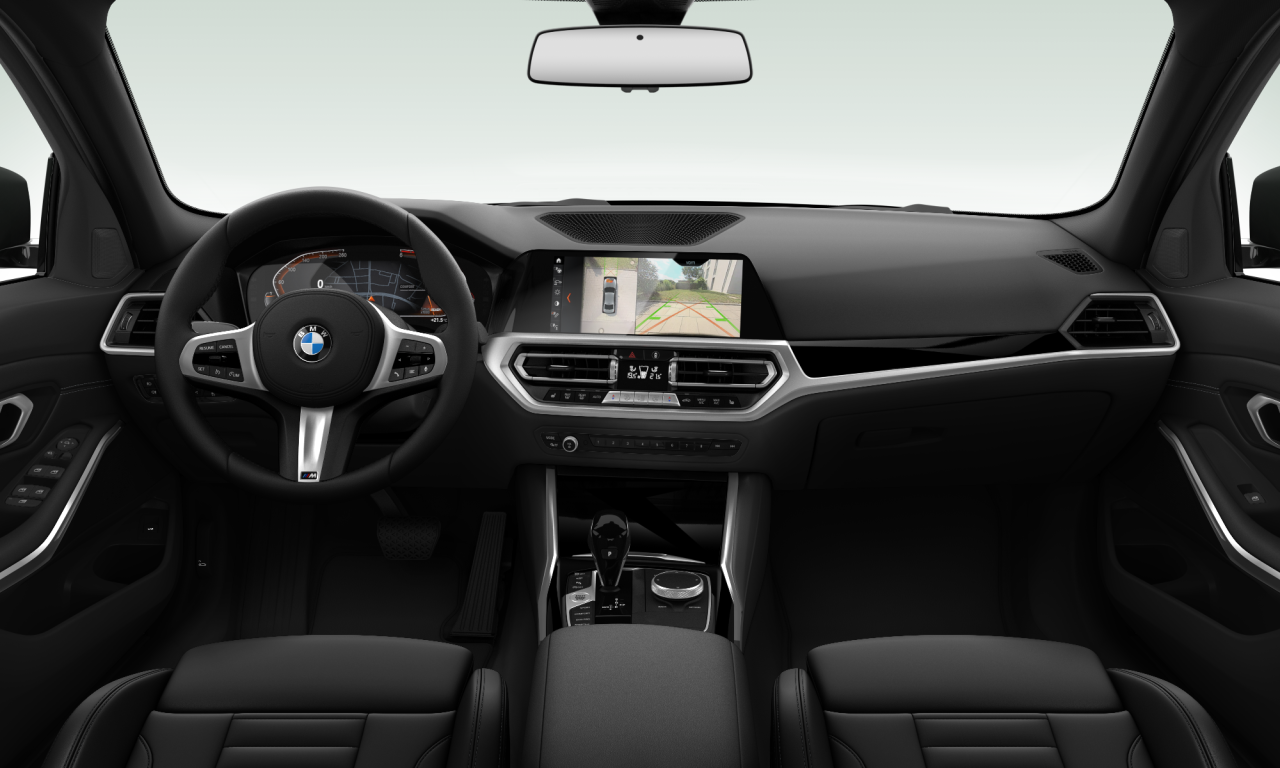 Interior of 2019 BMW 318d (G20), VIN WBA5V31040FH81481