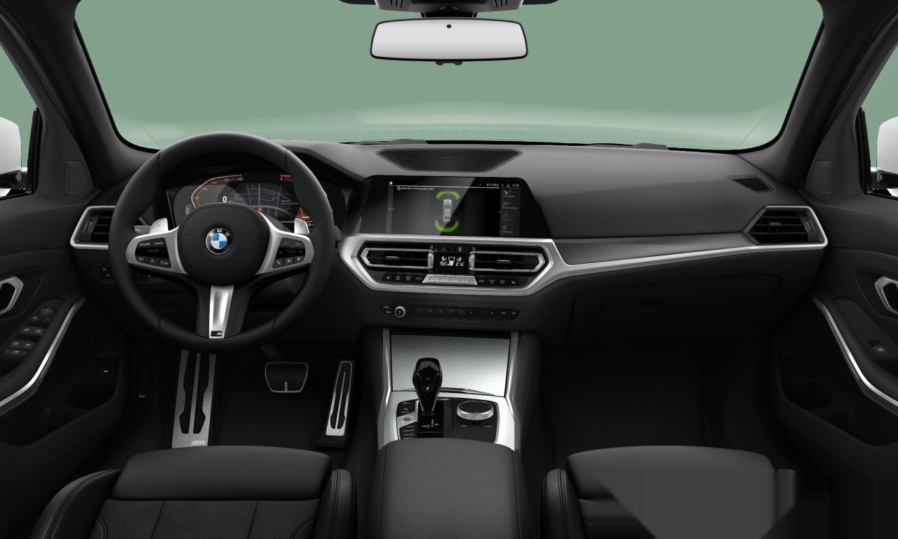 Interior of 2019 BMW 320d (G20), VIN WBA5V51050FJ28229