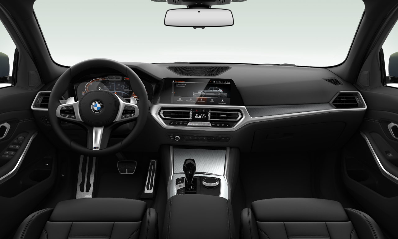 Interior of 2019 BMW 320d (G20), VIN WBA5V51060FH20628