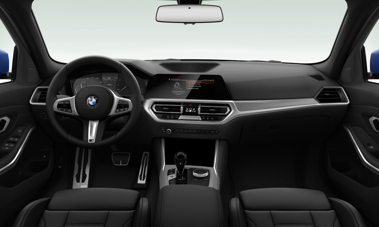 Interior of BMW 320d (G20), VIN WBA5V52030FK57309