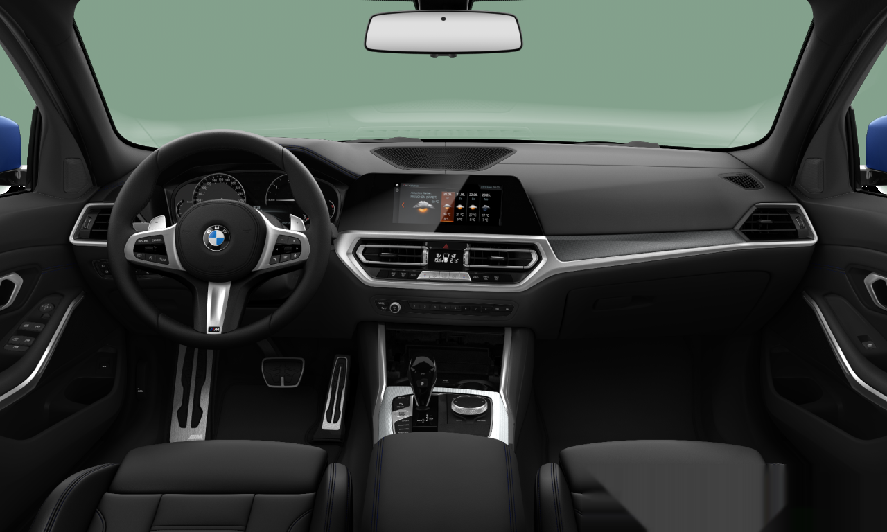 Interior of BMW 320d (G20), VIN WBA5V52060AJ69643