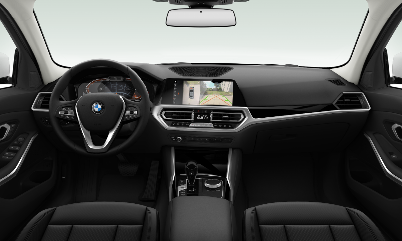 Interior of 2021 BMW 320d xDrive (G20), VIN WBA5V700608C03363