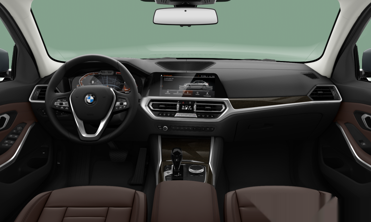 Interior of BMW 320d xDrive (G20), VIN WBA5V71000FH45200