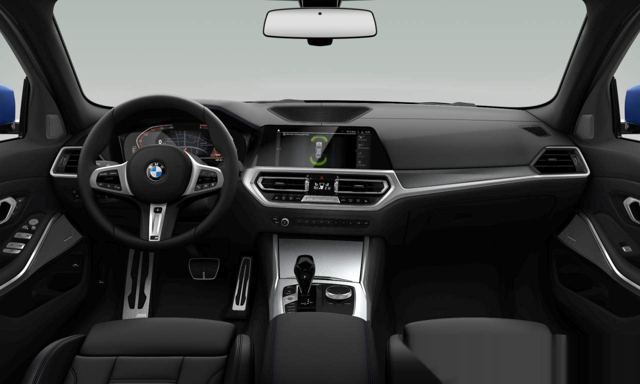 Interior of BMW 320d xDrive (Sedan (4 Doors)), VIN WBA5V71020FJ71373