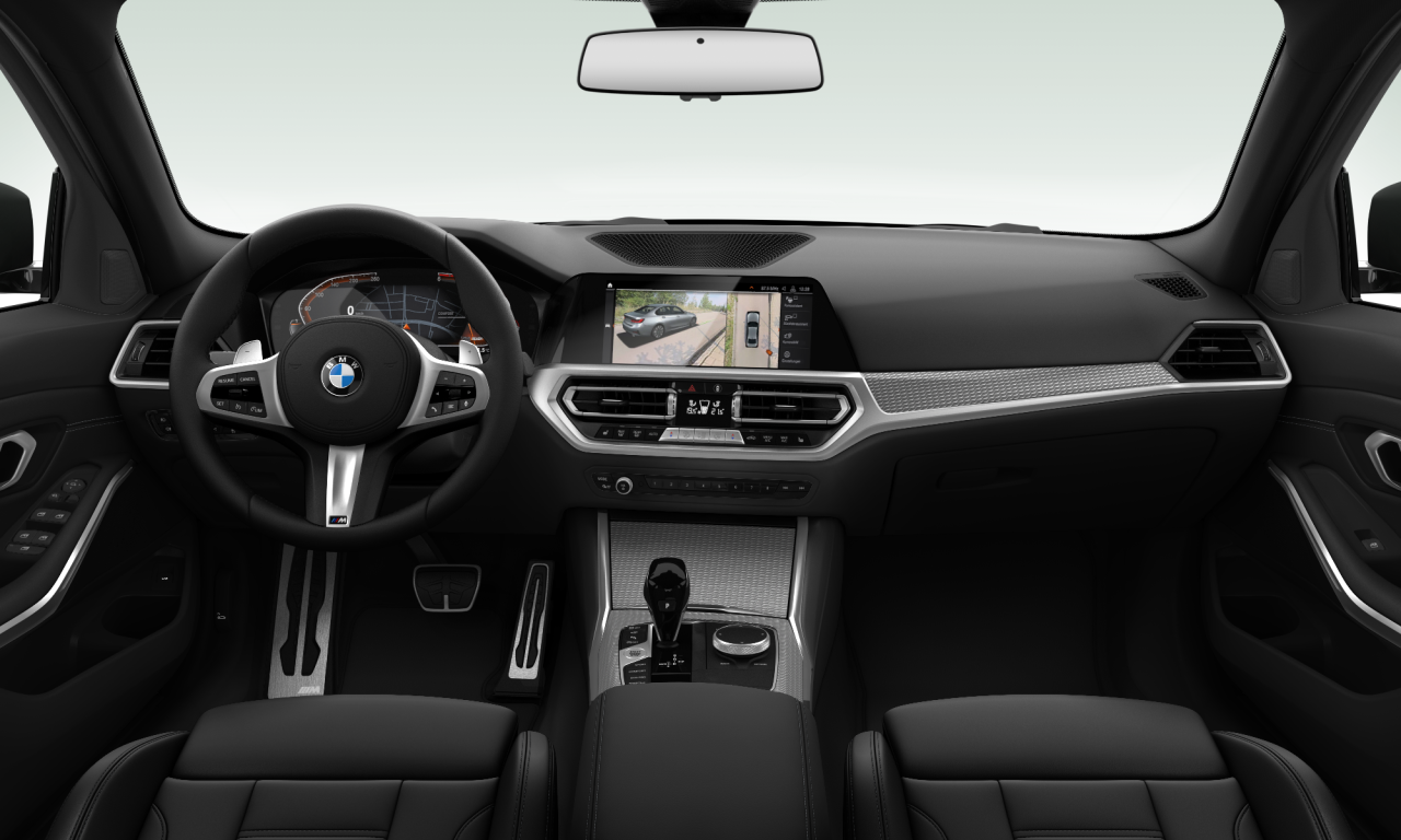 Interior of 2019 BMW 320d xDrive (G20), VIN WBA5V71040AH94963