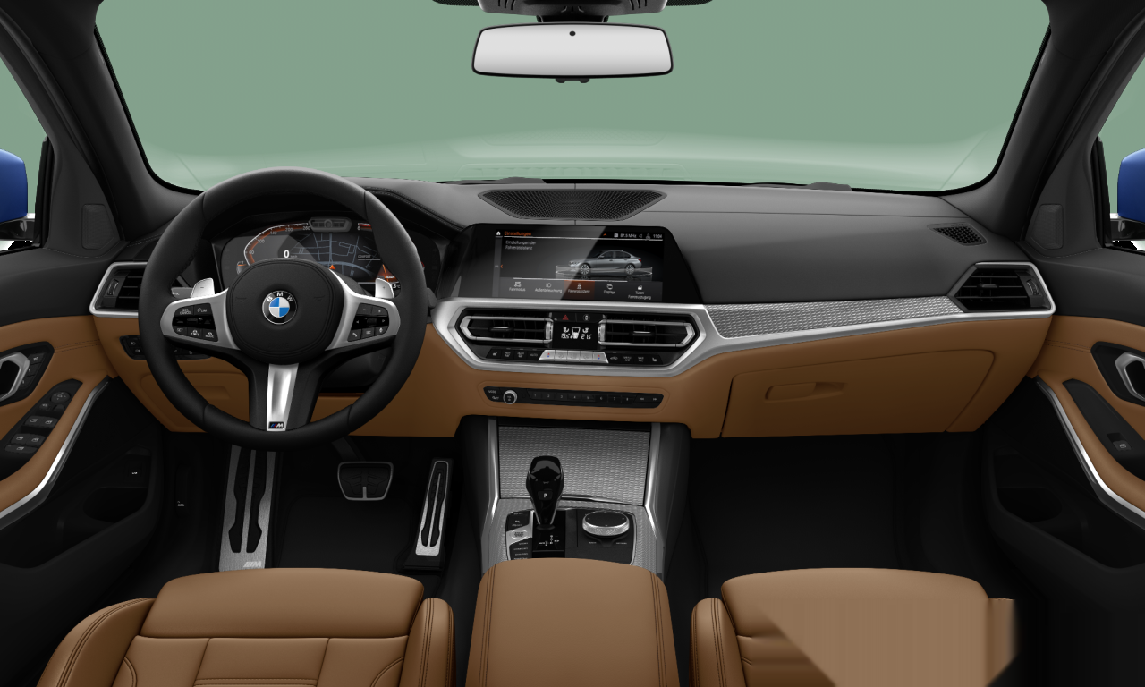 Interior of 2019 BMW 320d xDrive (G20), VIN WBA5V71060AH89554