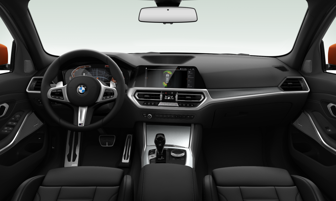 Interior of 2019 BMW 320d xDrive (G20), VIN WBA5V72050AH99572