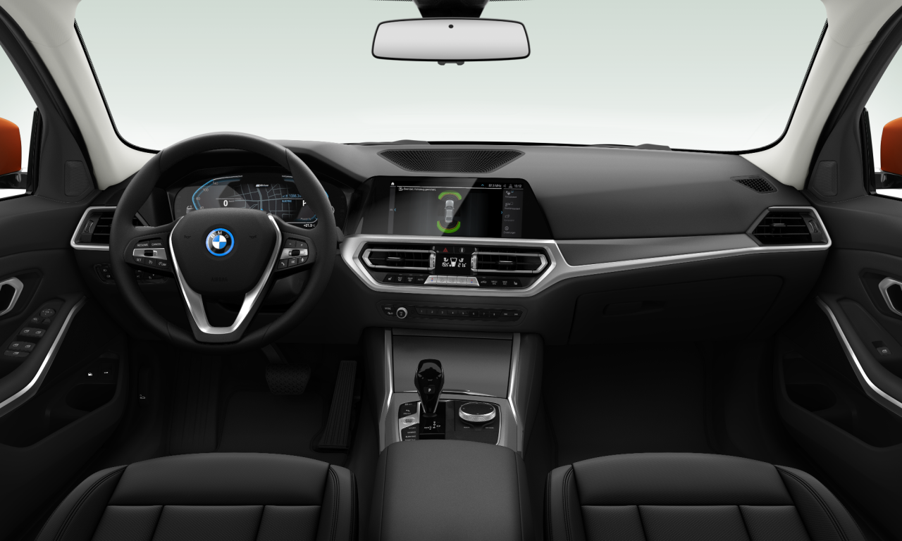 Interior of BMW 320e (G20), VIN WBA5Y91020FM96009