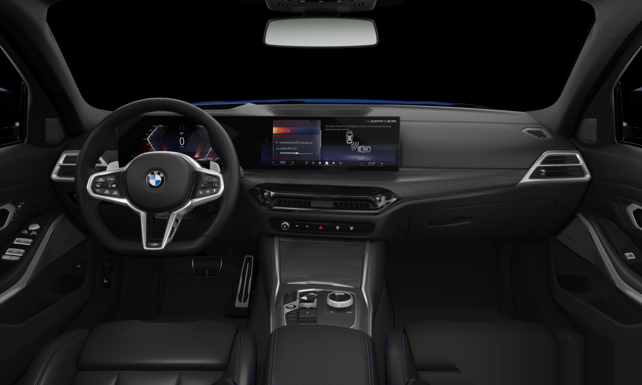 Interior of BMW 330i (G20 (MUE)), VIN WBA60FF0008F23279