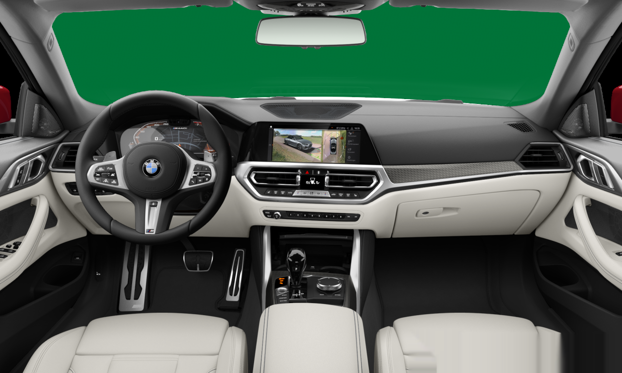 Interior of BMW M440i xDrive (G23), VIN WBA61AT080CL09574