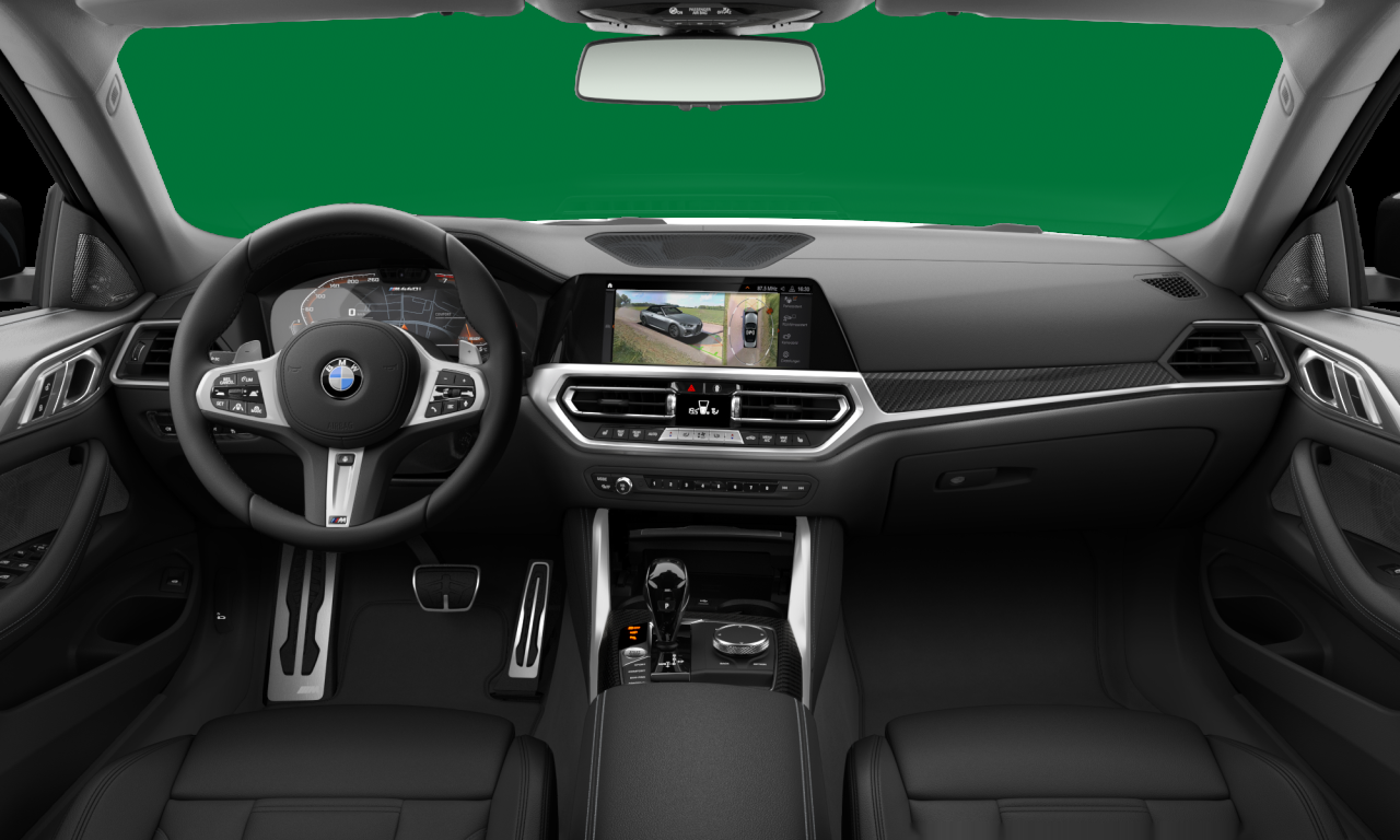 Interior of 2022 BMW M440i xDrive (G23), VIN WBA61AT080CM30833