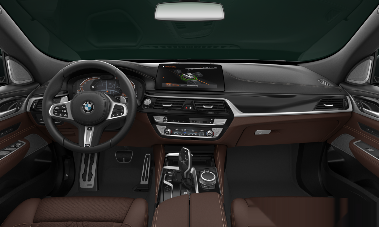 Interior of 2022 BMW 630i xDrive (G32 (MUE)), VIN WBA61CC03PCL73138