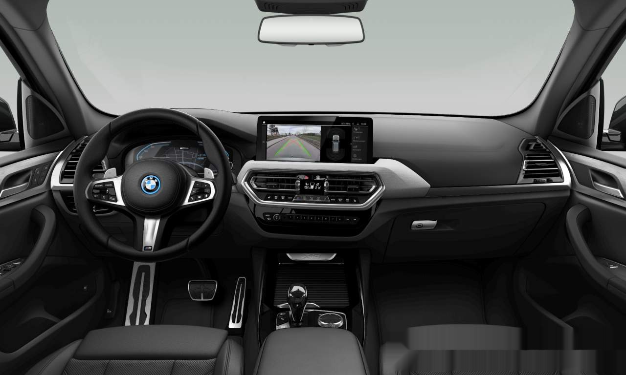 Interior of BMW X3 xDrive30e (Sports Activity Vehicle (5 Doors)), VIN WBA61DP0109L22434