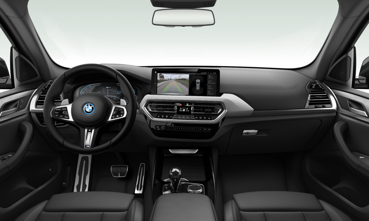 Interior of 2021 BMW X3 xDrive30e (G01 (MUE)), VIN WBA61DP02N9J62930
