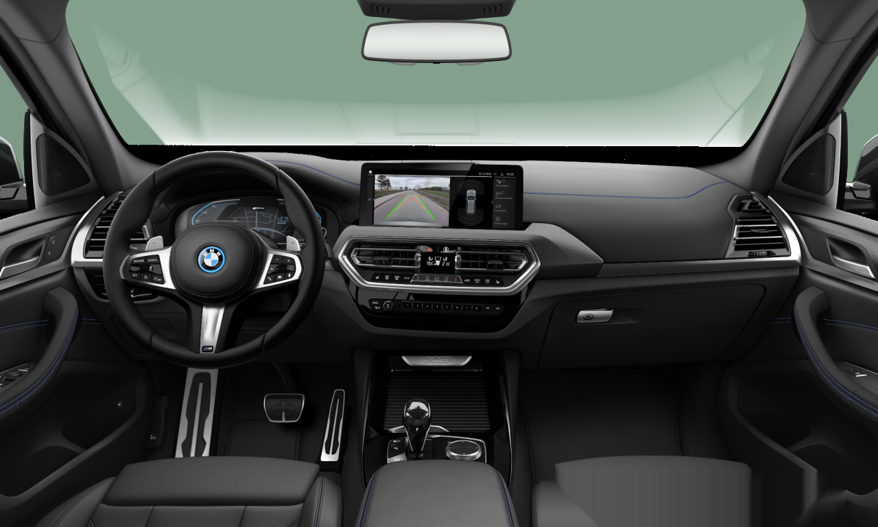 Interior of 2021 BMW X3 xDrive30e (G01 (MUE)), VIN WBA61DP0309J97873