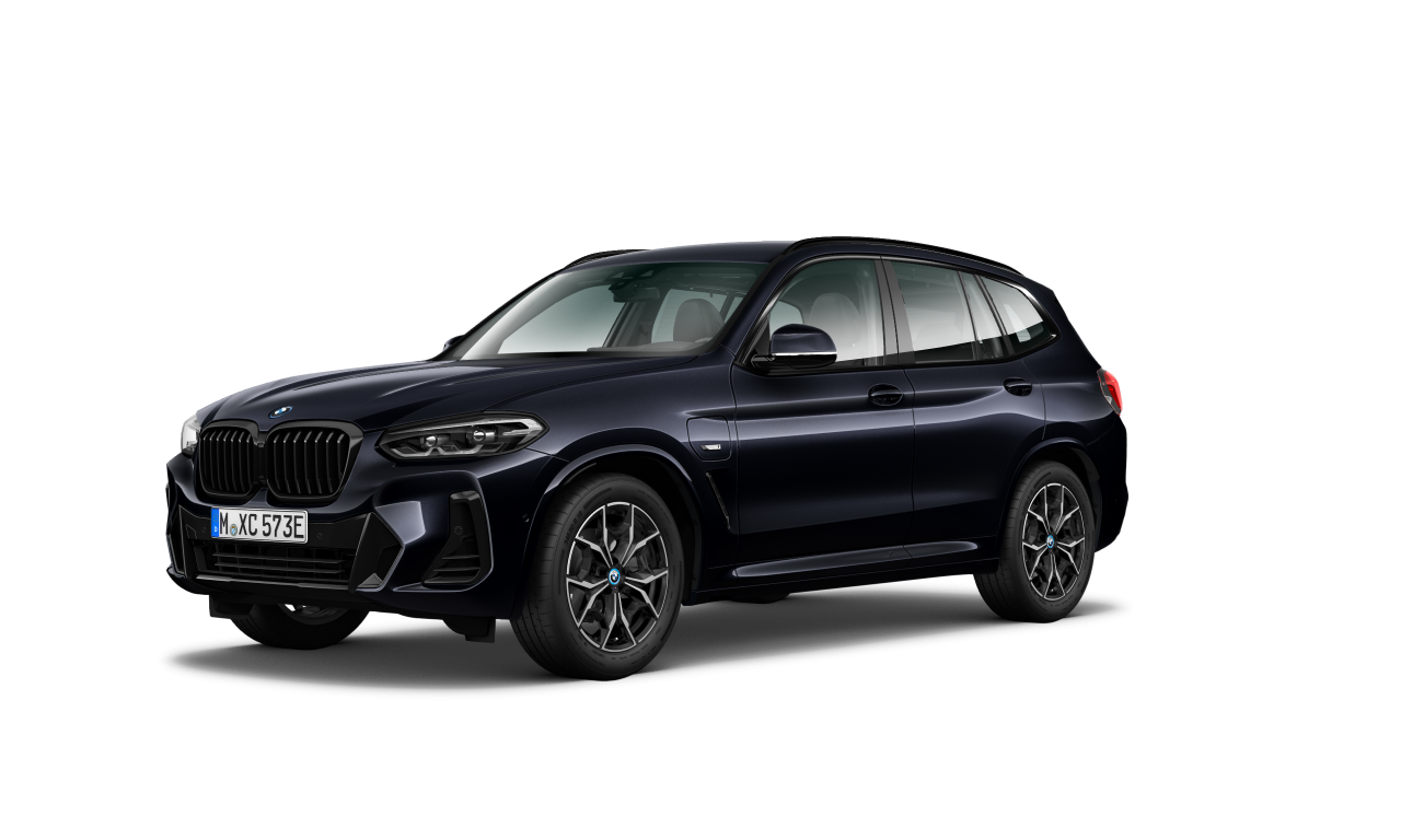 Exterior of 2021 BMW X3 xDrive30e (G01 (MUE)), VIN WBA61DP07N9K84618
