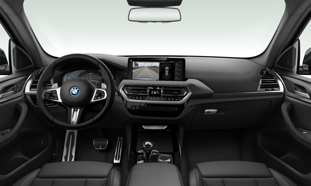 Interior of 2021 BMW X3 xDrive30e (G01 (MUE)), VIN WBA61DP07N9K84618