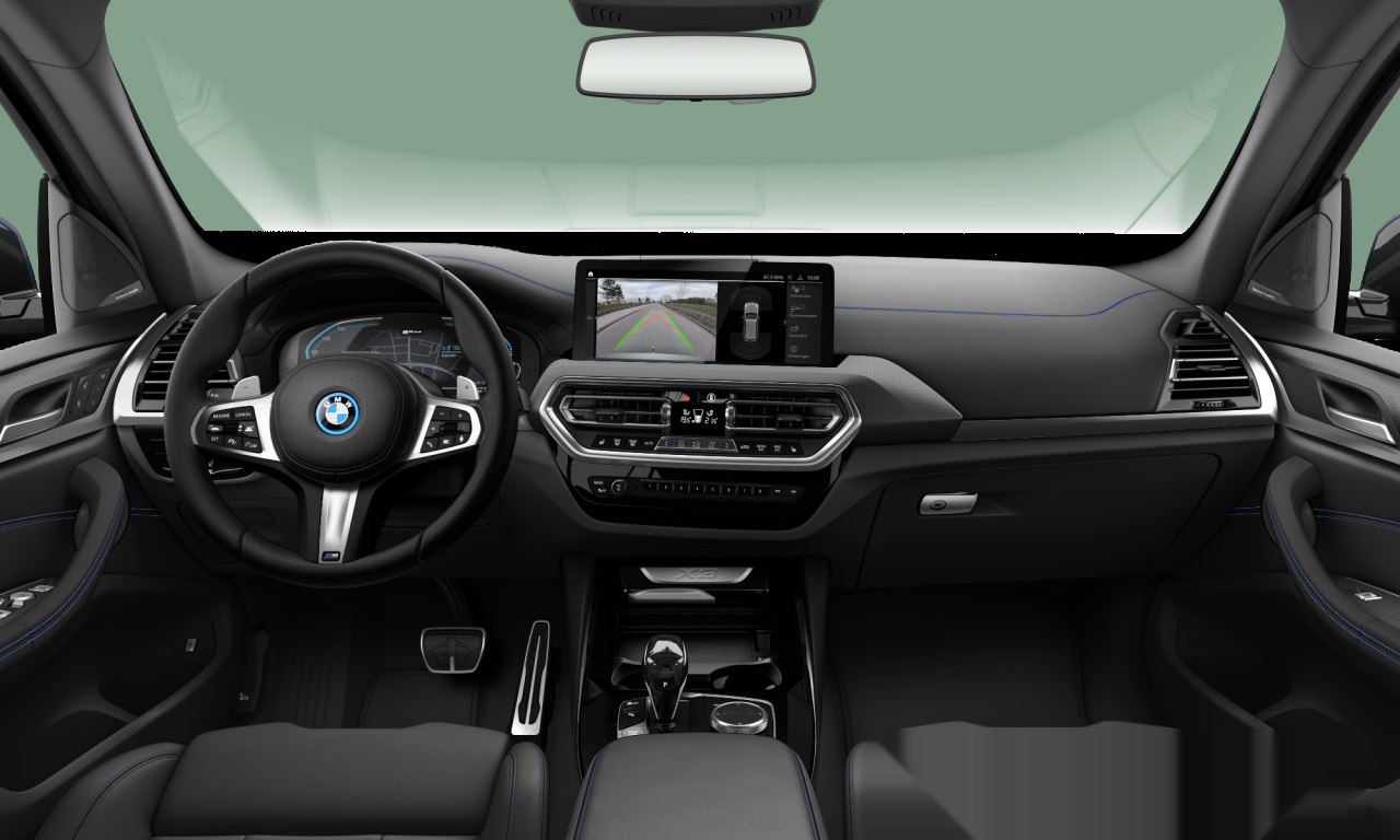 Interior of BMW X3 xDrive30e (G01 (MUE)), VIN WBA61DP0X09T84155