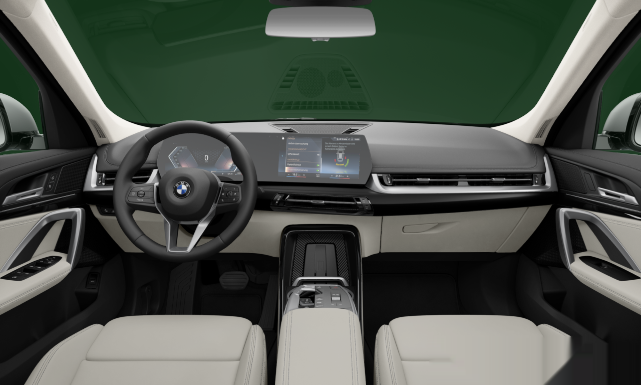 Interior of BMW X1 xDrive23i (U11), VIN WBA61EE0605W47676