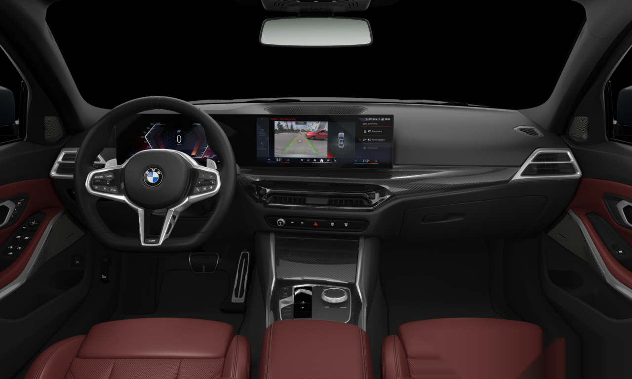 Interior of BMW 330i (G20 (MUE)), VIN WBA61FF08SFU80917