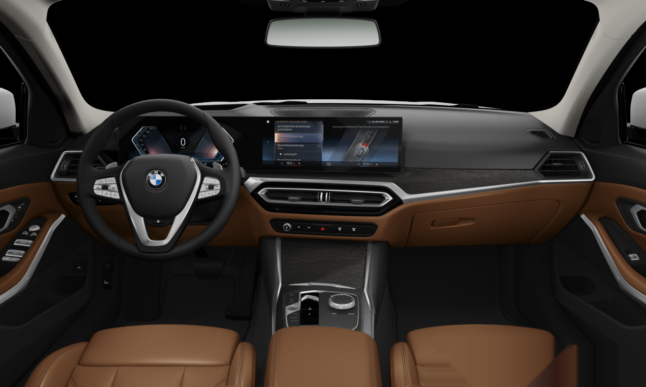 Interior of BMW 320i (G20 (MUE)), VIN WBA61FS09PFR06210
