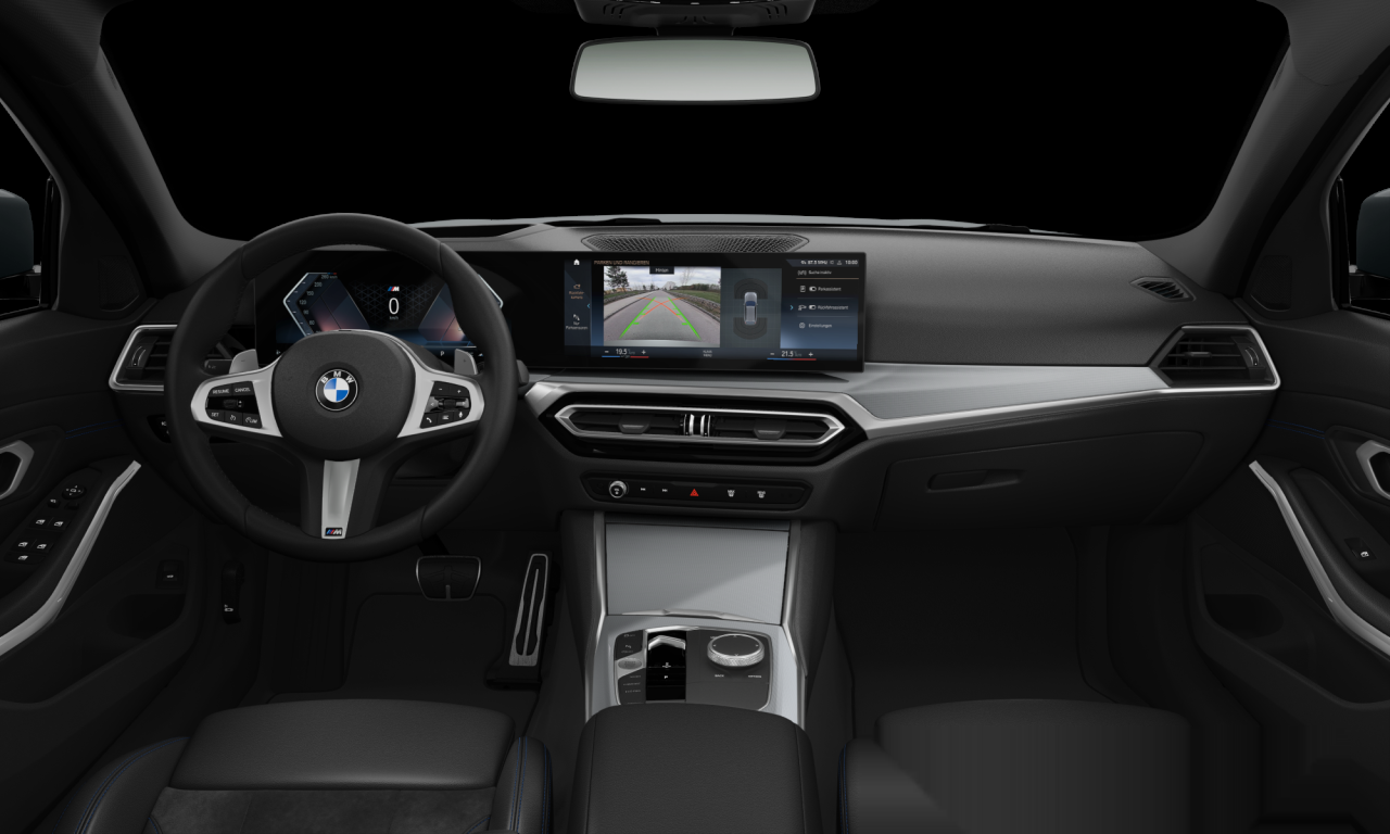 Interior of 2023 BMW 330i (G21 (MUE)), VIN WBA61FY000FS35507