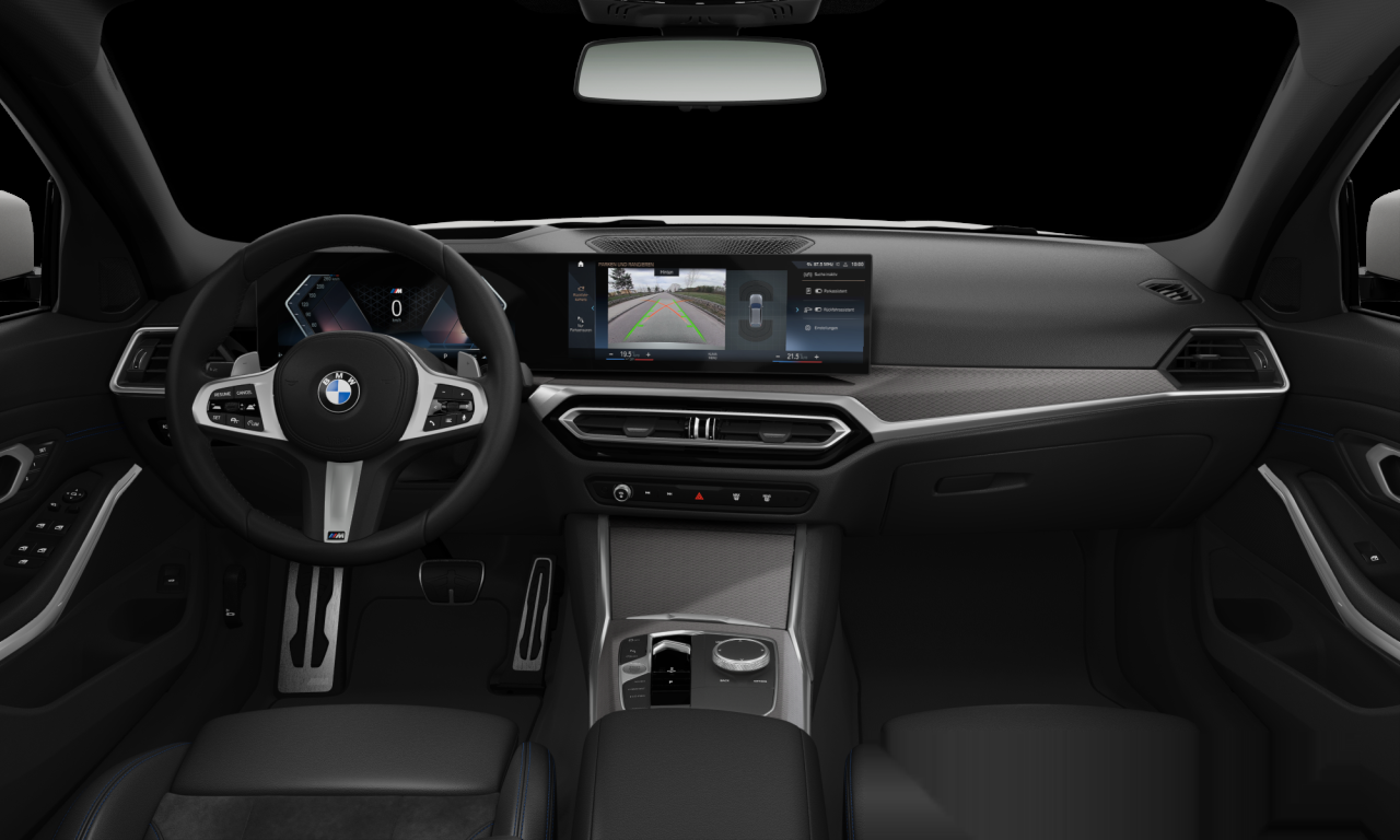 Interior of 2023 BMW 330i (G21 (MUE)), VIN WBA61FY040FR20044