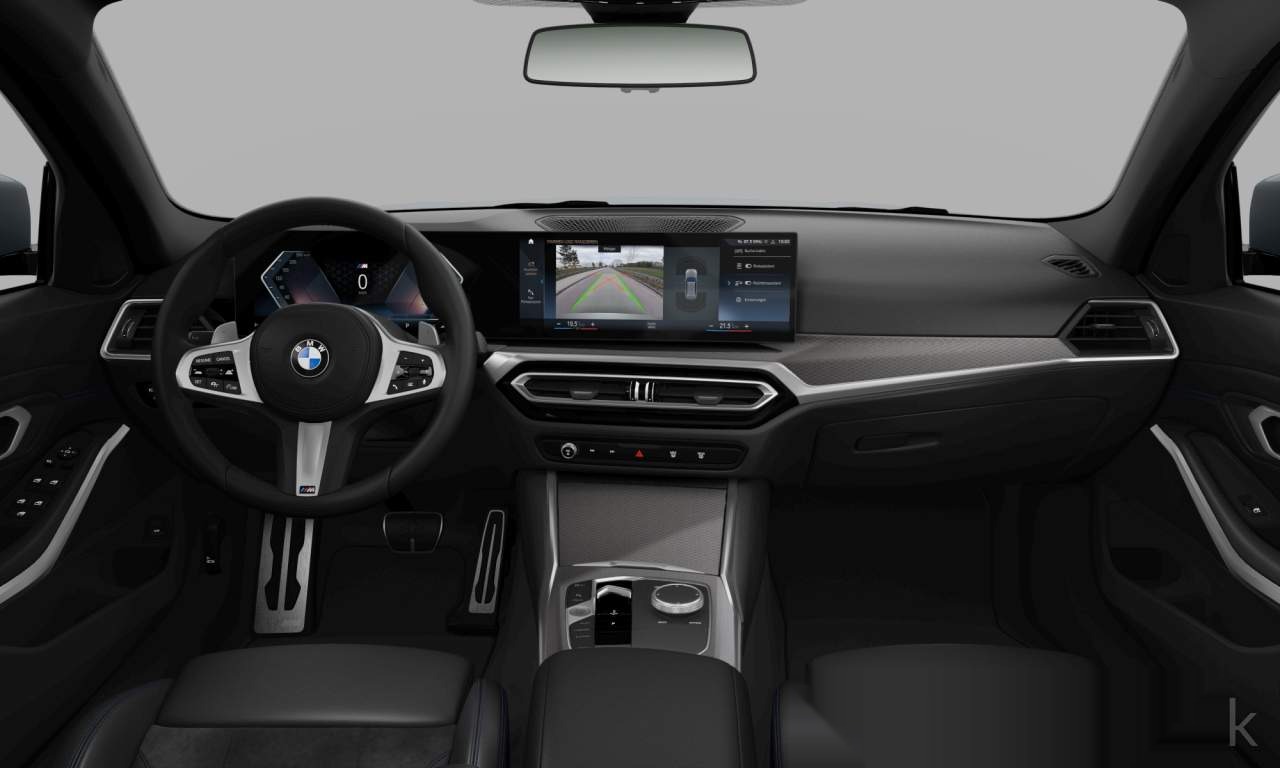 Interior of BMW 330i (Touring (5 Doors)), VIN WBA61FY08PFP46120