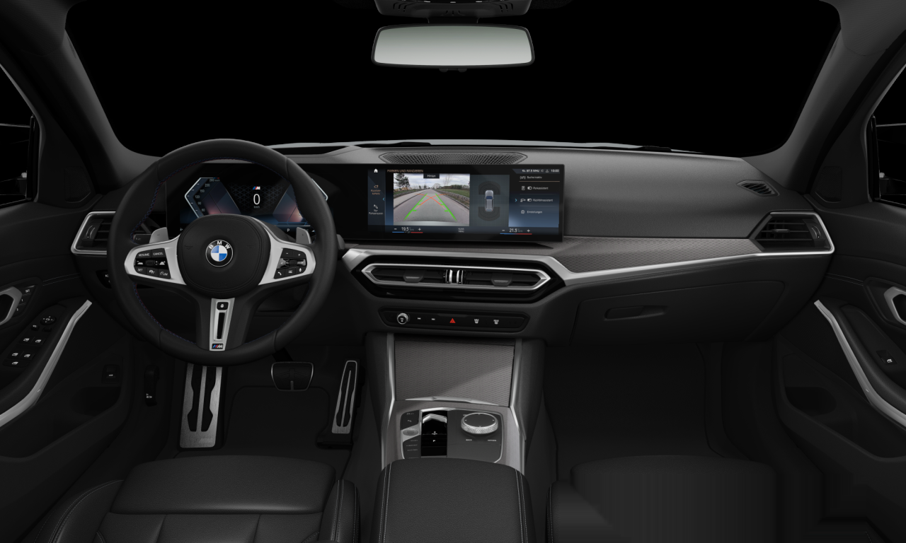 Interior of 2022 BMW M340d xDrive (G21 (MUE)), VIN WBA61FZ060FN70852