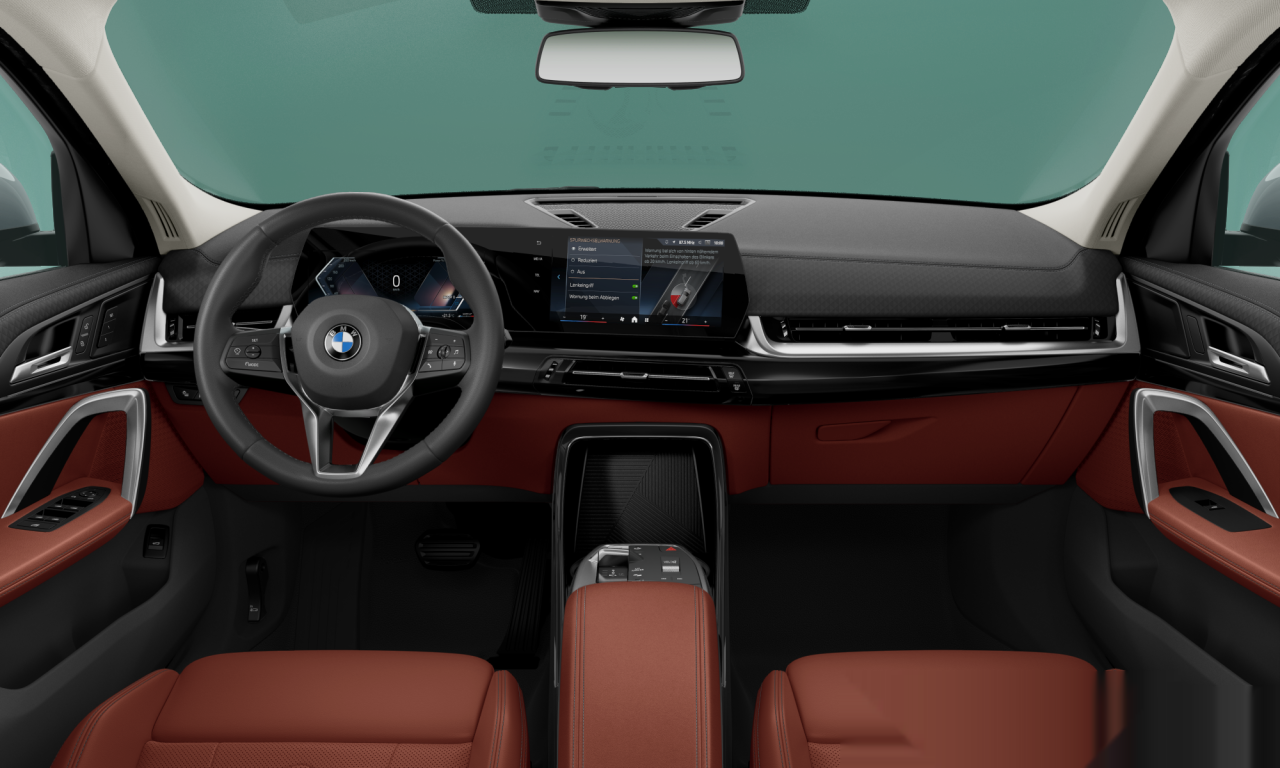 Interior of 2025 BMW X2 sDrive25i (U10), VIN WBA61GN00T5433217