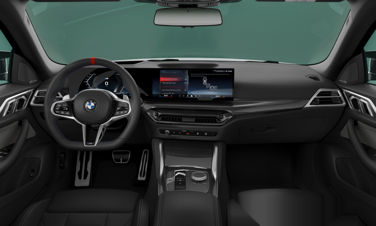 Interior of 2025 BMW M440i xDrive (G26 (MUE)), VIN WBA61HC040FU73637