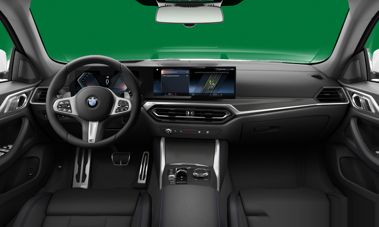 Interior of BMW 430i (G26), VIN WBA62AV030FS09004
