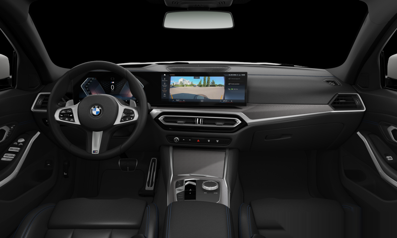 Interior of 2023 BMW 330i (G21 (MUE)), VIN WBA62FY040FR89667