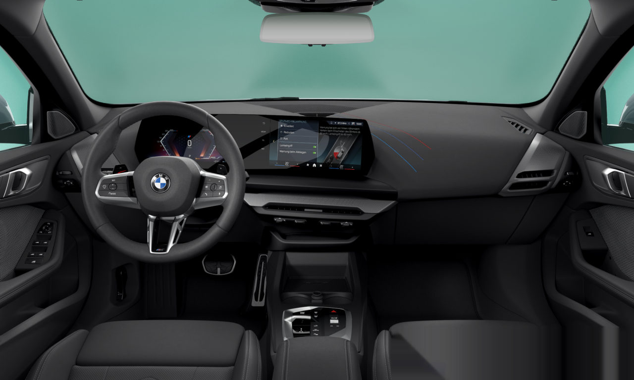 Interior of BMW 123 xDrive (F70), VIN WBA62GE0X07T65974