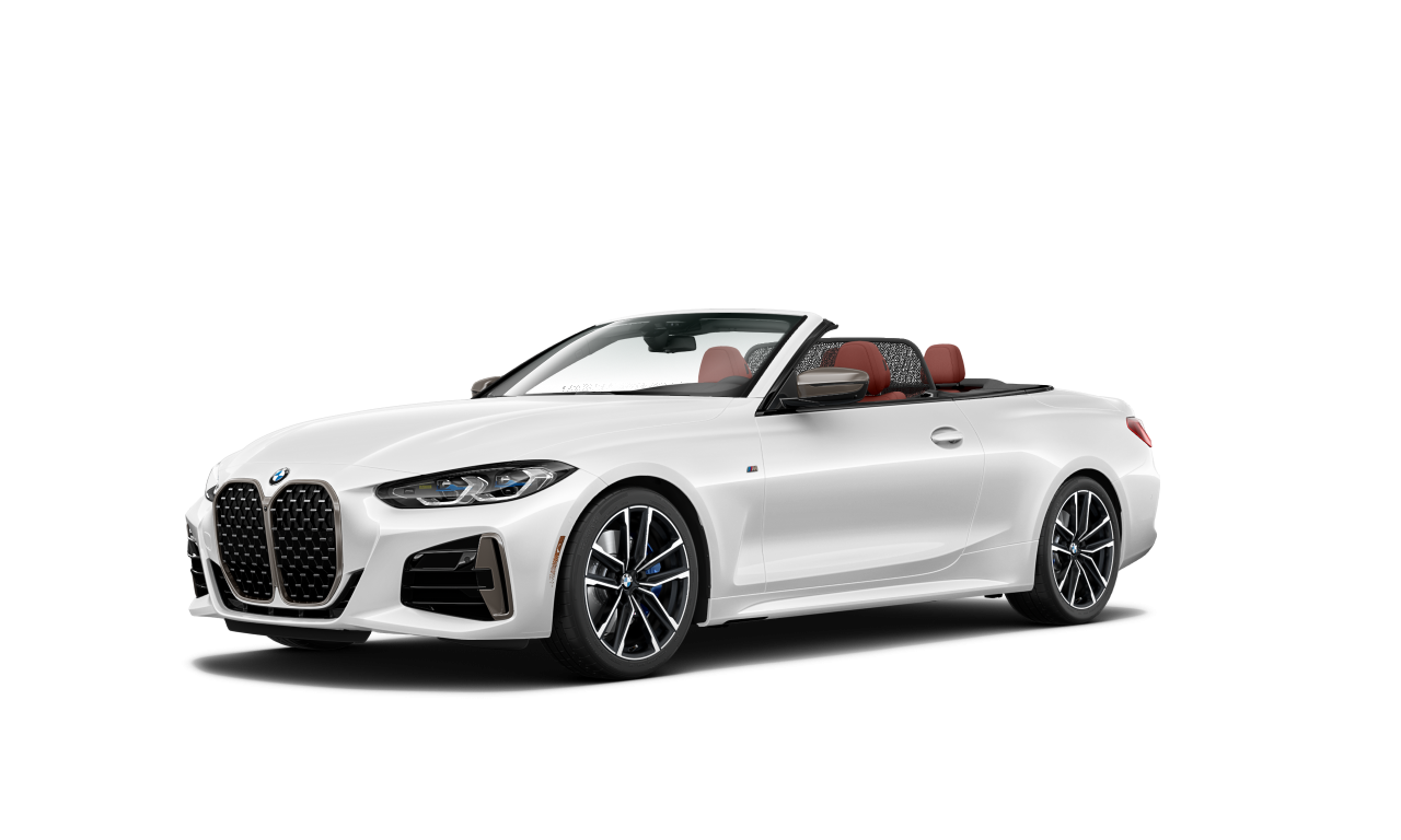 Exterior of 2021 BMW M440i xDrive (G23), VIN WBA63AT08NCH79804
