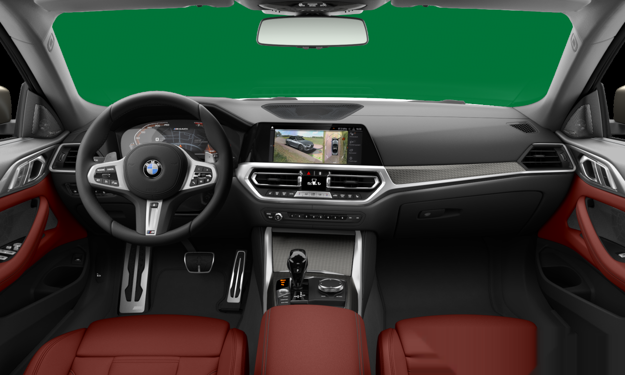 Interior of 2021 BMW M440i xDrive (G23), VIN WBA63AT08NCH79804